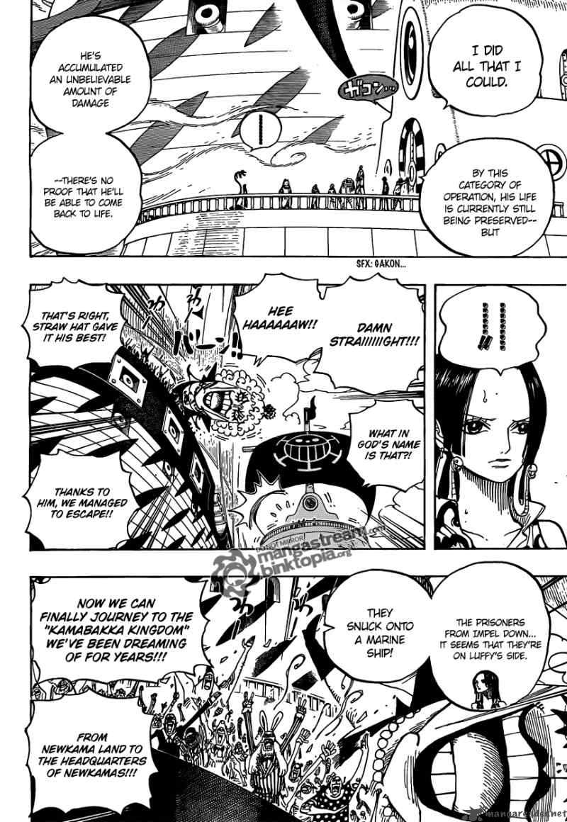 One Piece Chapter 581 — page 10