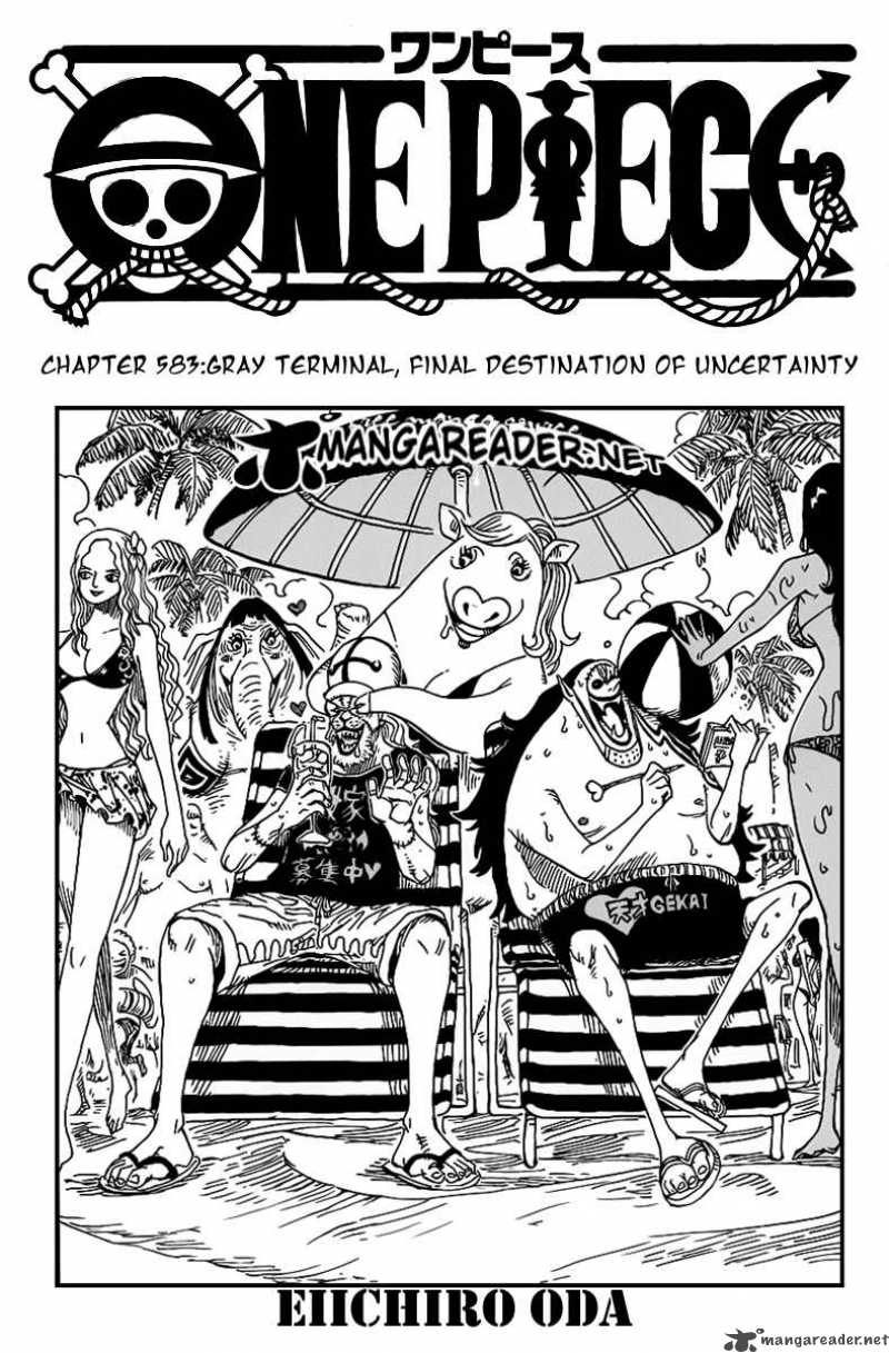 One Piece Chapter 583 — page 2