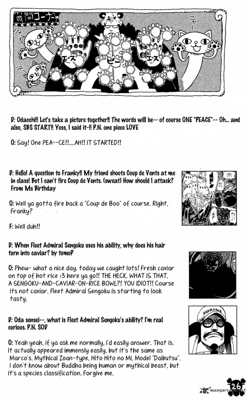 One Piece Chapter 585 — page 29