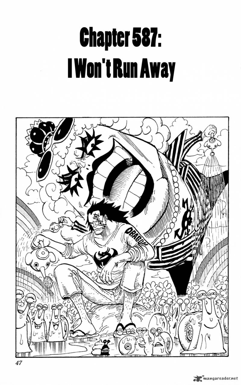 One Piece Chapter 587 — page 1