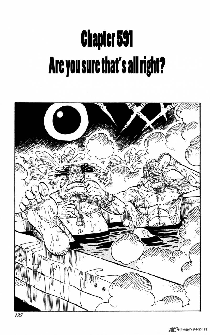 One Piece Chapter 591 — page 1
