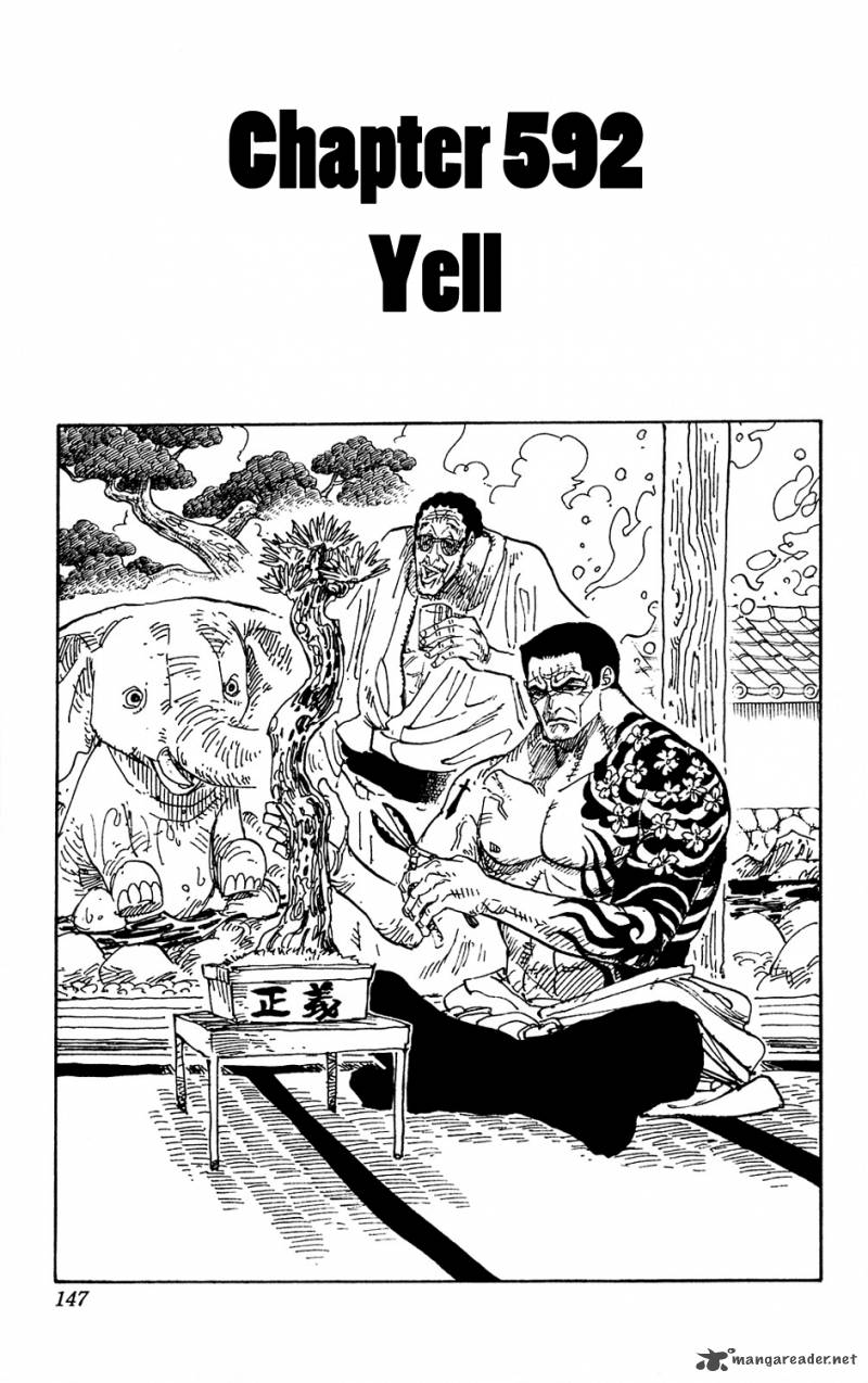 One Piece Chapter 592 — page 1