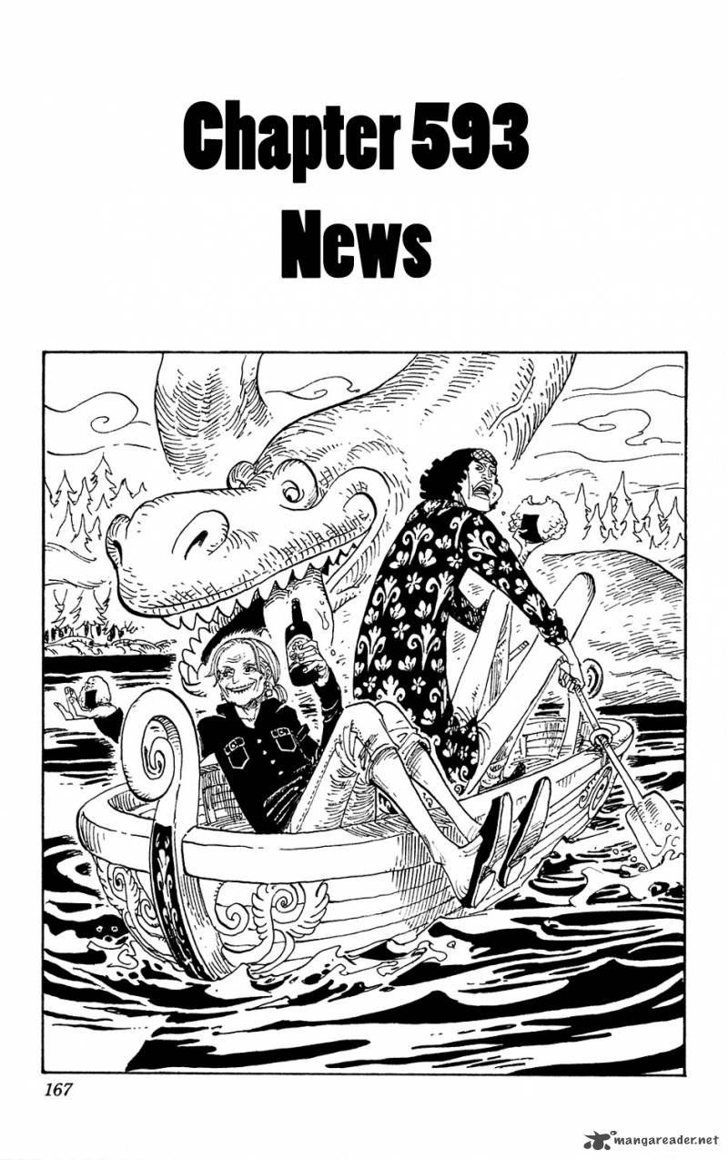 One Piece Chapter 593 — page 1