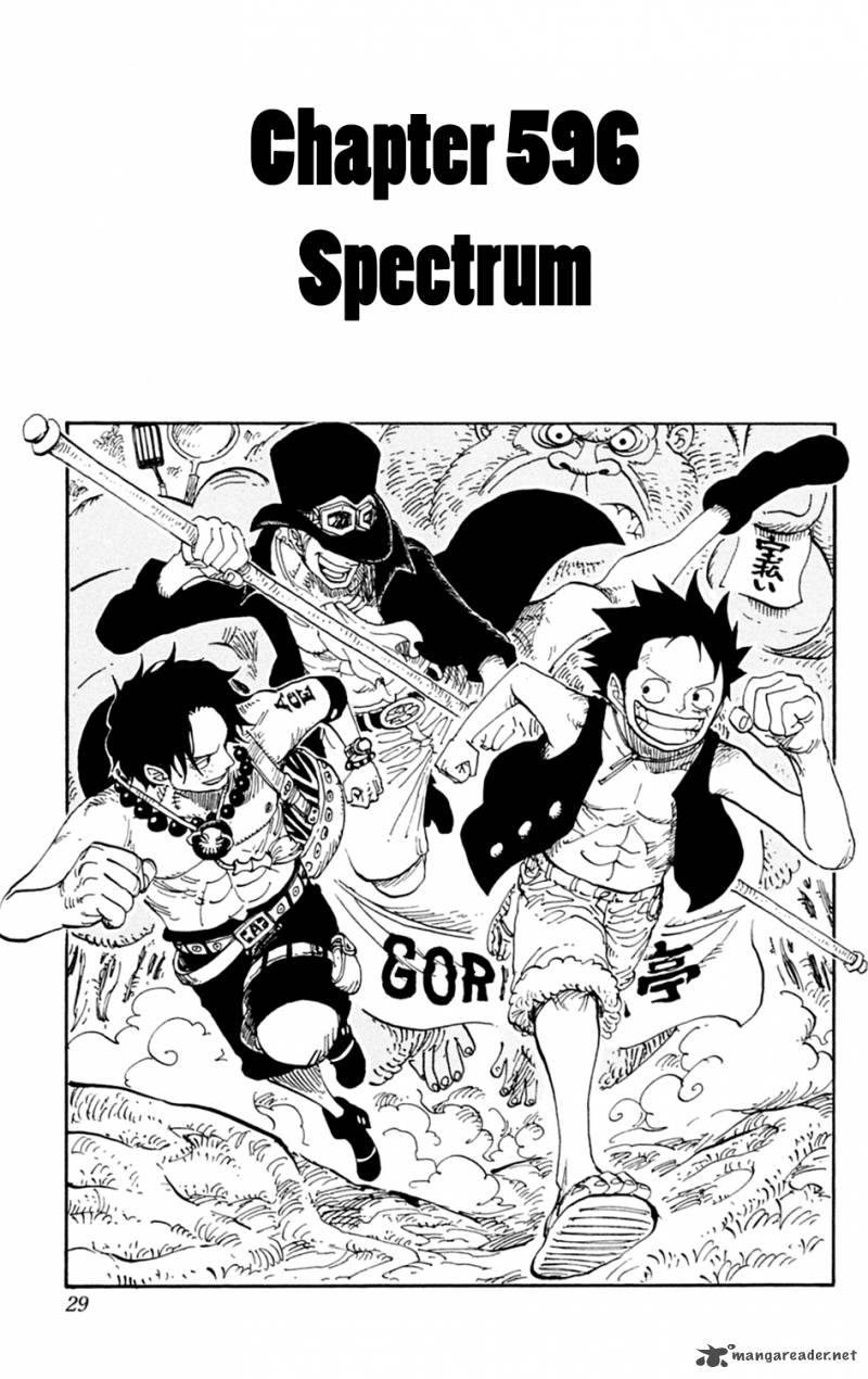 One Piece Chapter 596 — page 1