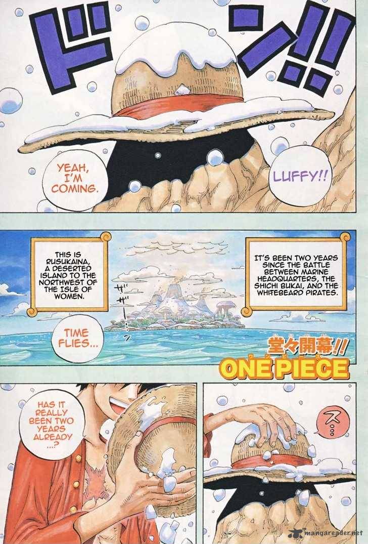 One Piece Chapter 598 — page 2