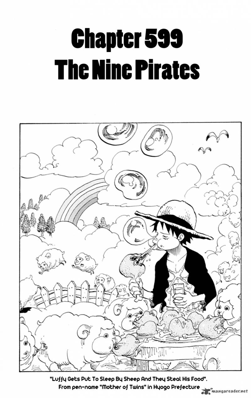 One Piece Chapter 599 — page 1