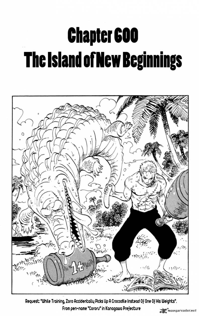 One Piece Chapter 600 — page 1