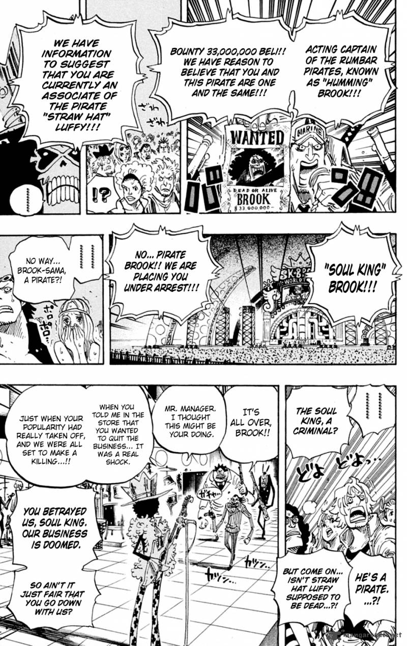 One Piece Chapter 600 — page 12