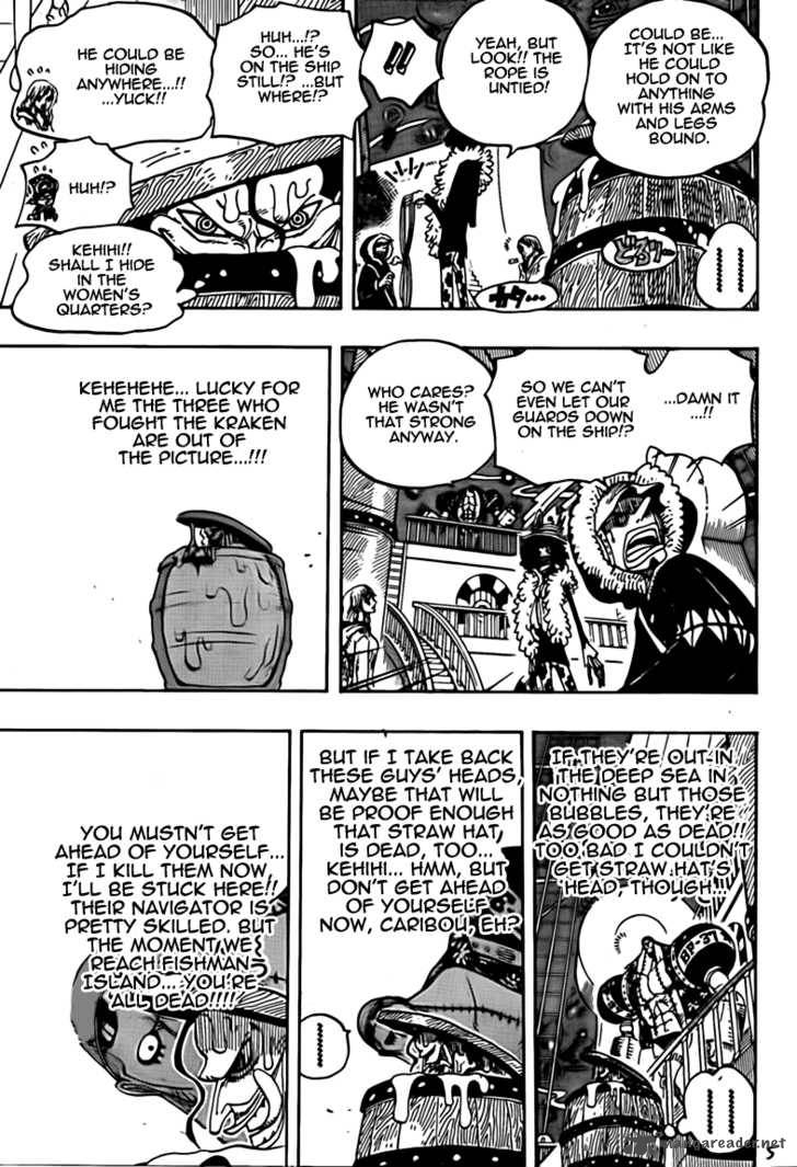 One Piece Chapter 606 — page 5