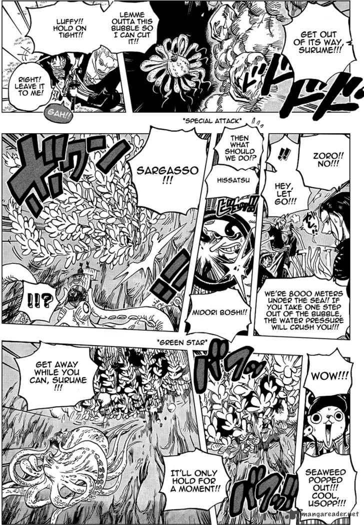 One Piece Chapter 607 — page 8