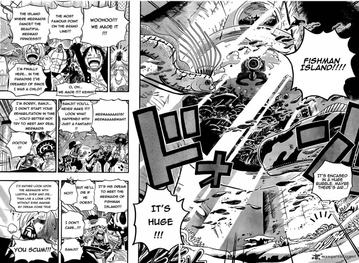 One Piece Chapter 607 — page 10