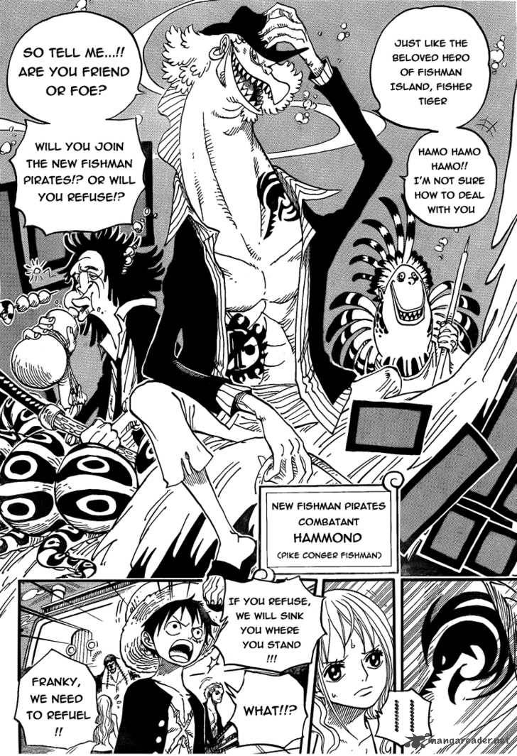 One Piece Chapter 607 — page 12