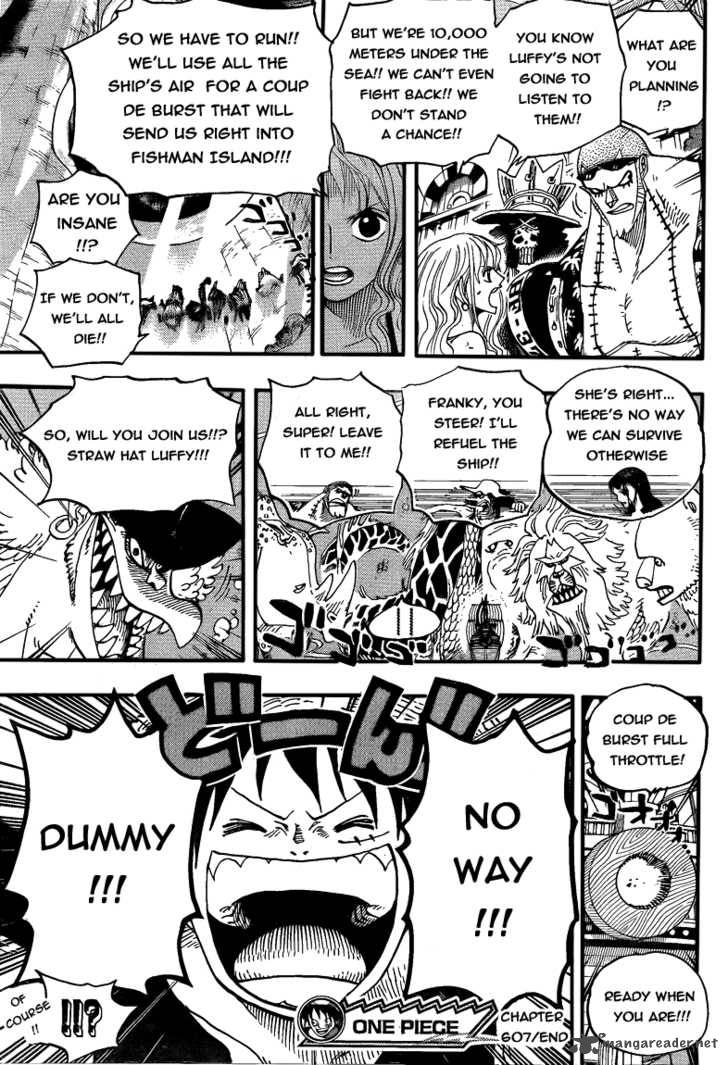 One Piece Chapter 607 — page 13