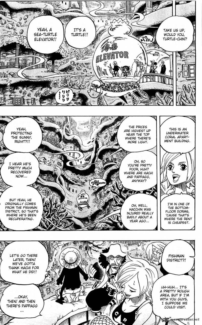 One Piece Chapter 608 — page 13
