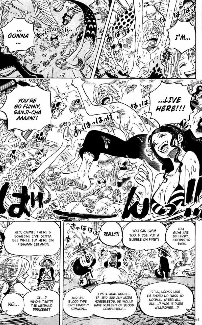 One Piece Chapter 609 — page 4