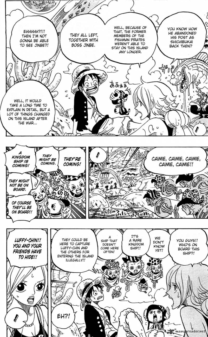 One Piece Chapter 609 — page 6