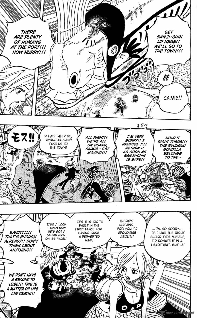 One Piece Chapter 609 — page 16