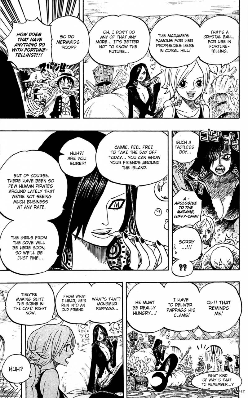 One Piece Chapter 610 — page 7