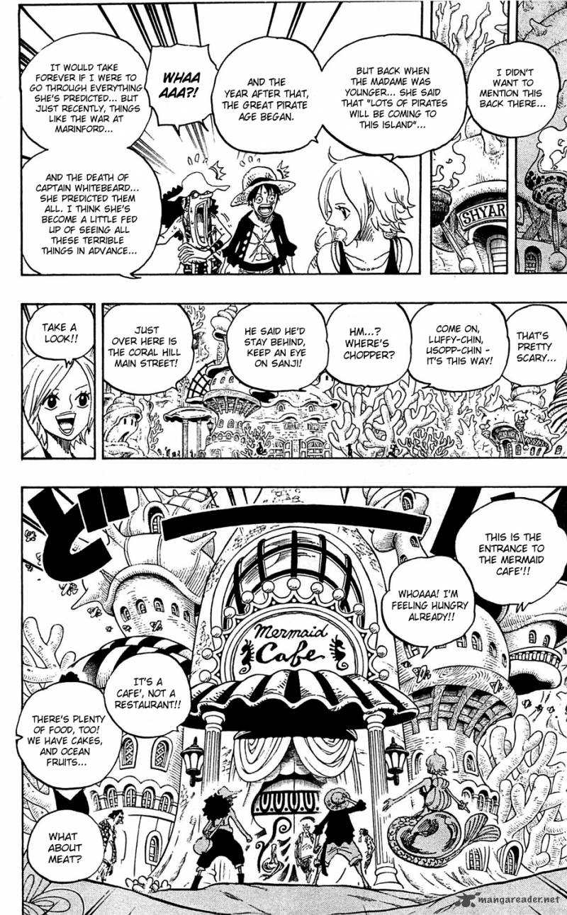 One Piece Chapter 610 — page 8