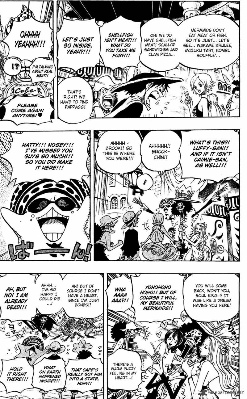 One Piece Chapter 610 — page 9