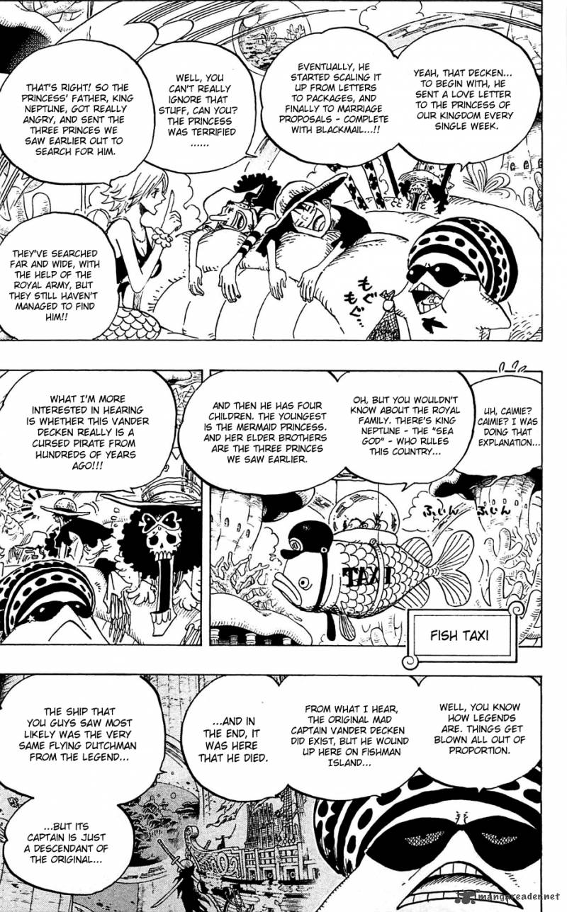 One Piece Chapter 610 — page 11