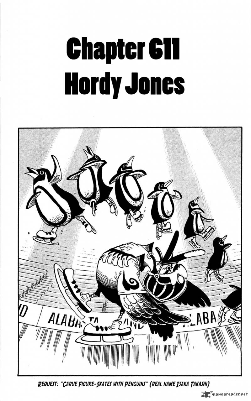 One Piece Chapter 611 — page 1