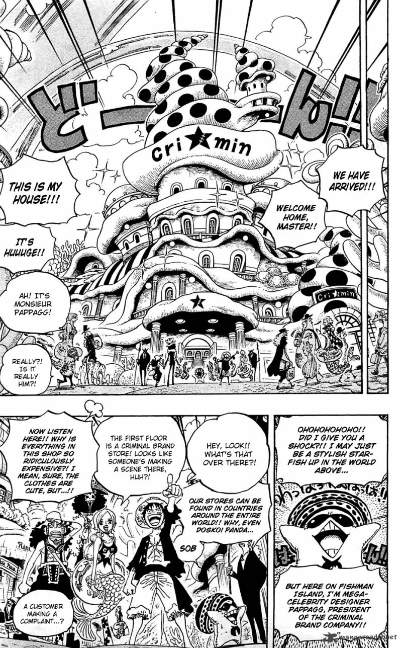 One Piece Chapter 611 — page 6