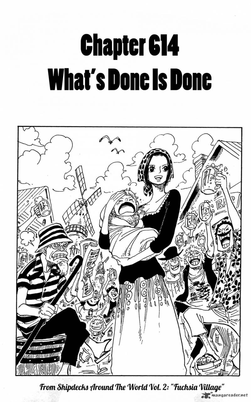 One Piece Chapter 614 — page 1