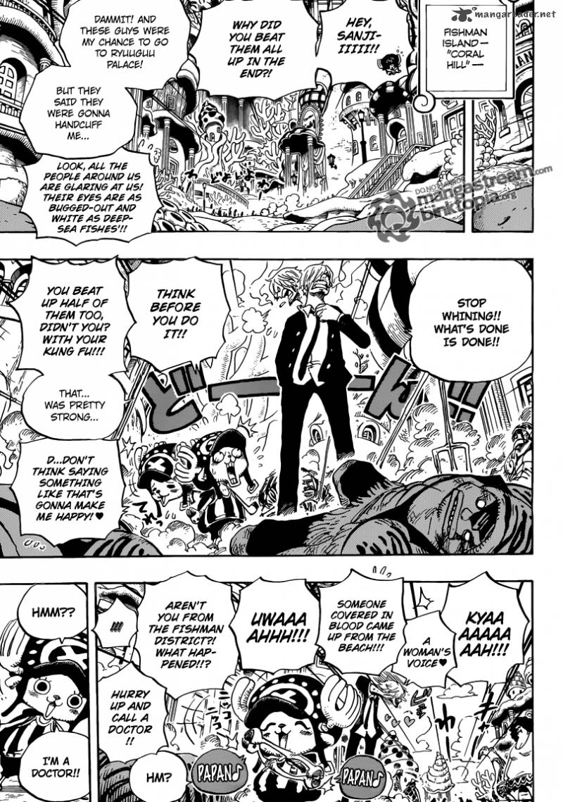 One Piece Chapter 615 — page 5