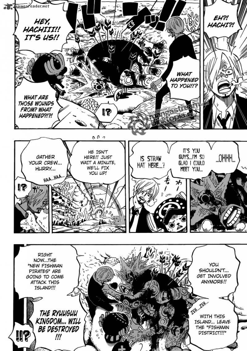 One Piece Chapter 615 — page 6