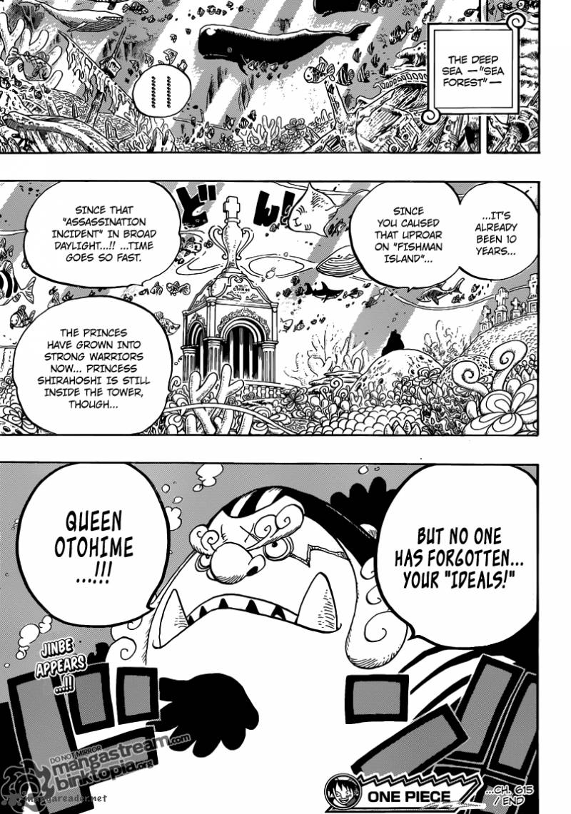 One Piece Chapter 615 — page 17