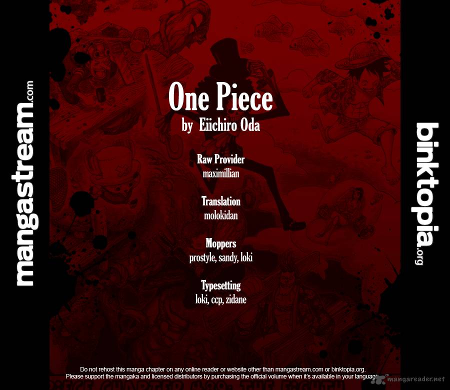 One Piece Chapter 615 — page 20