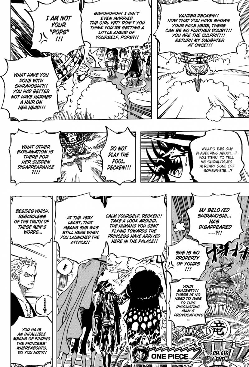 One Piece Chapter 616 — page 14