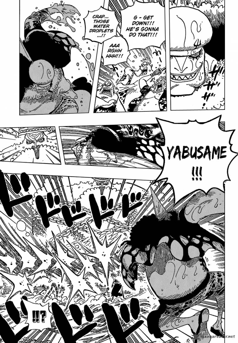 One Piece Chapter 617 — page 7