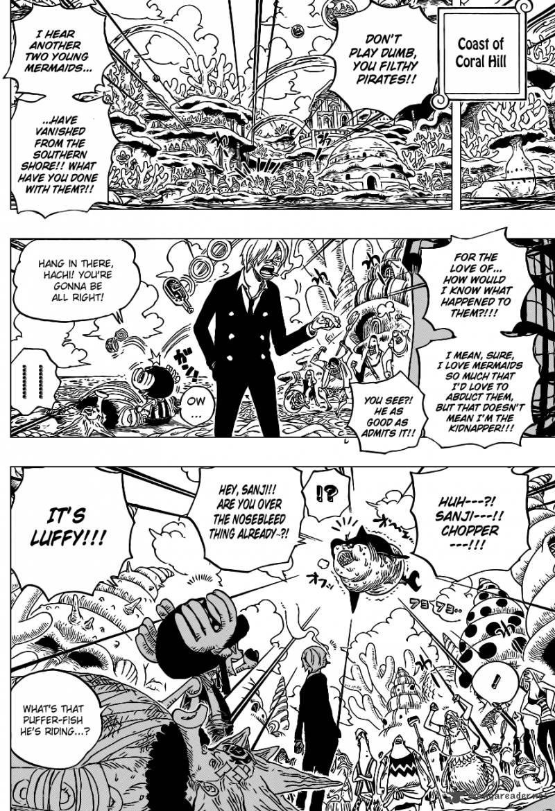 One Piece Chapter 617 — page 14