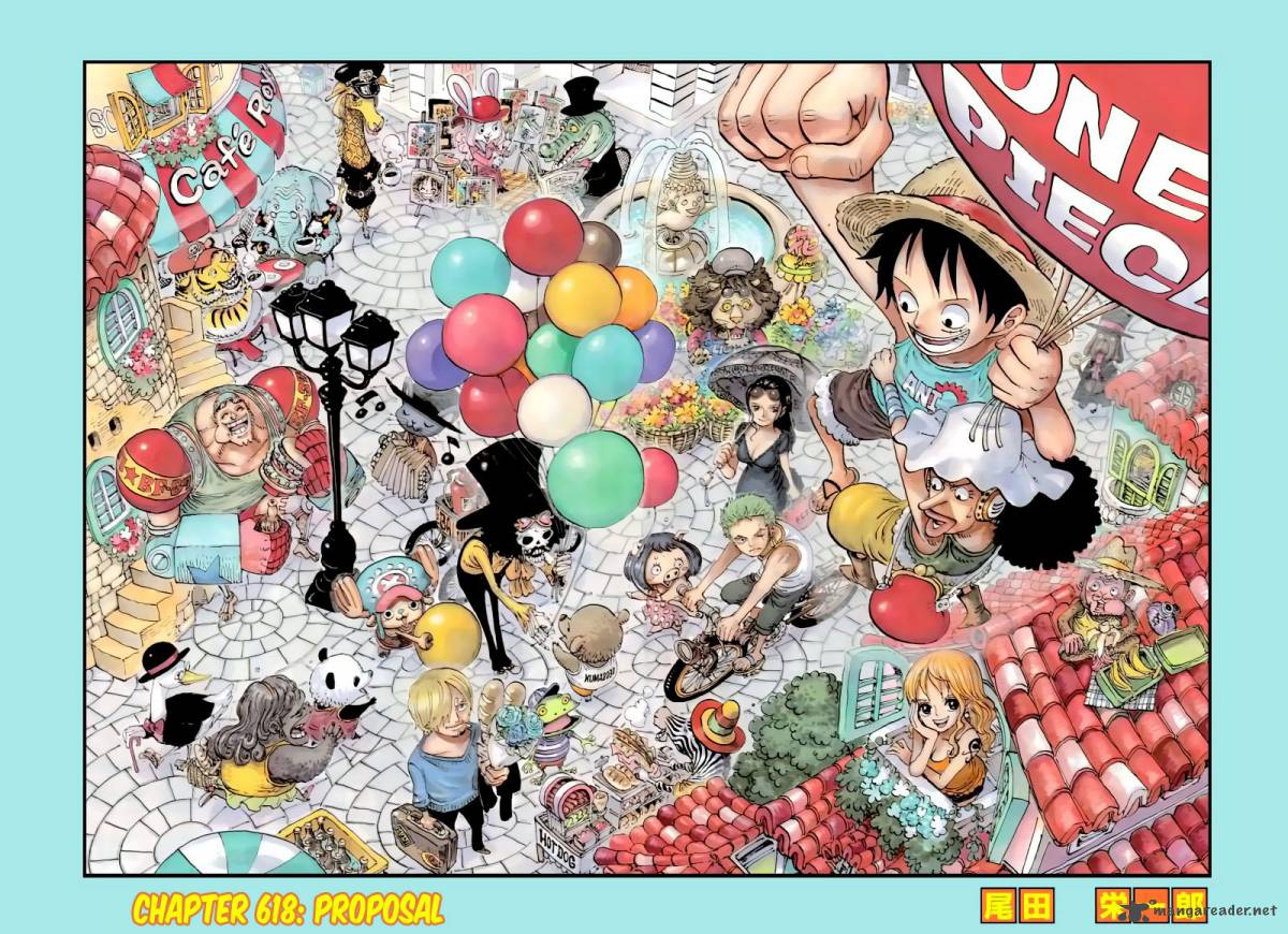 One Piece Chapter 618 — page 1