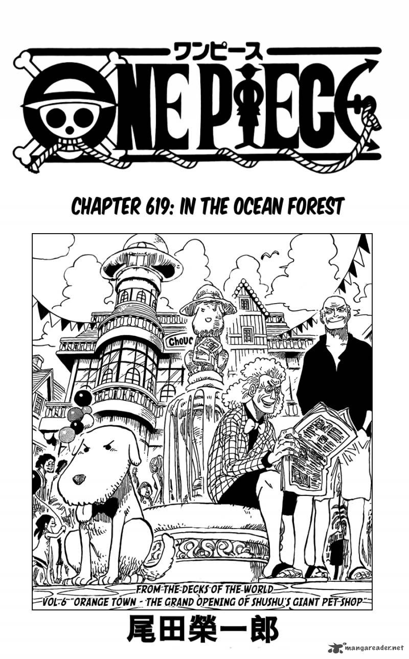 One Piece Chapter 619 — page 1