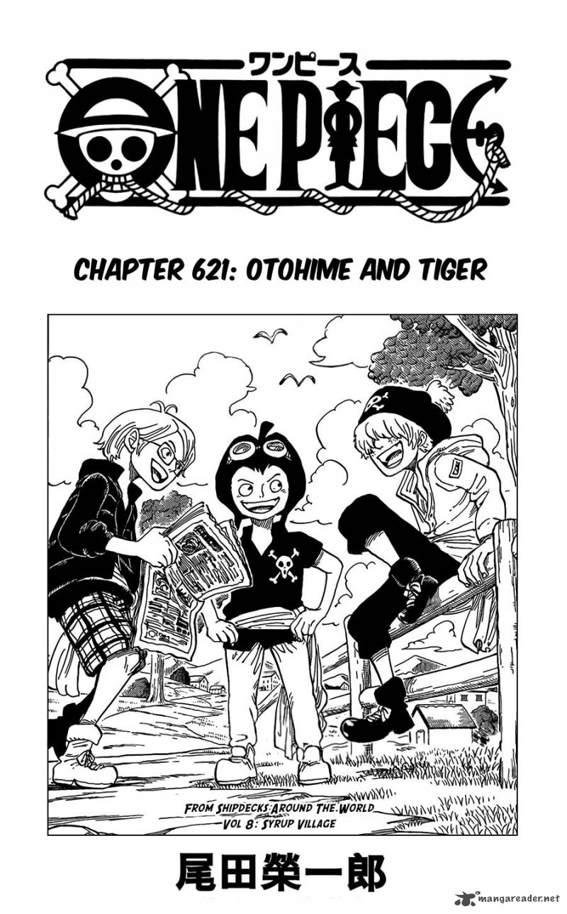 One Piece Chapter 621 — page 1