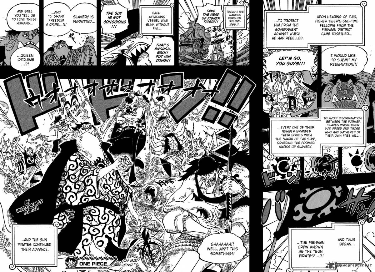 One Piece Chapter 621 — page 16
