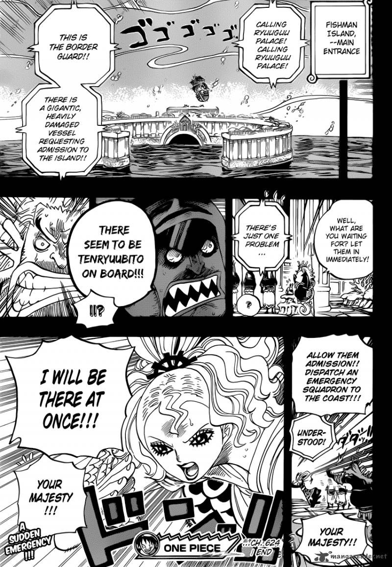 One Piece Chapter 624 — page 17