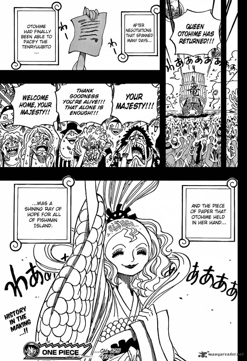 One Piece Chapter 625 — page 18