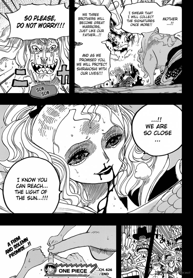 One Piece Chapter 626 — page 20
