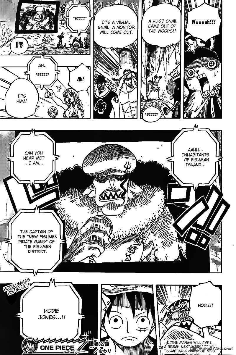 One Piece Chapter 627 — page 18