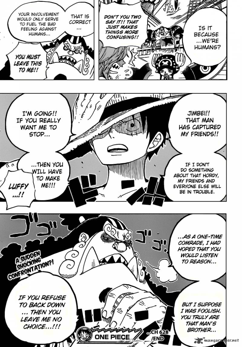 One Piece Chapter 628 — page 19