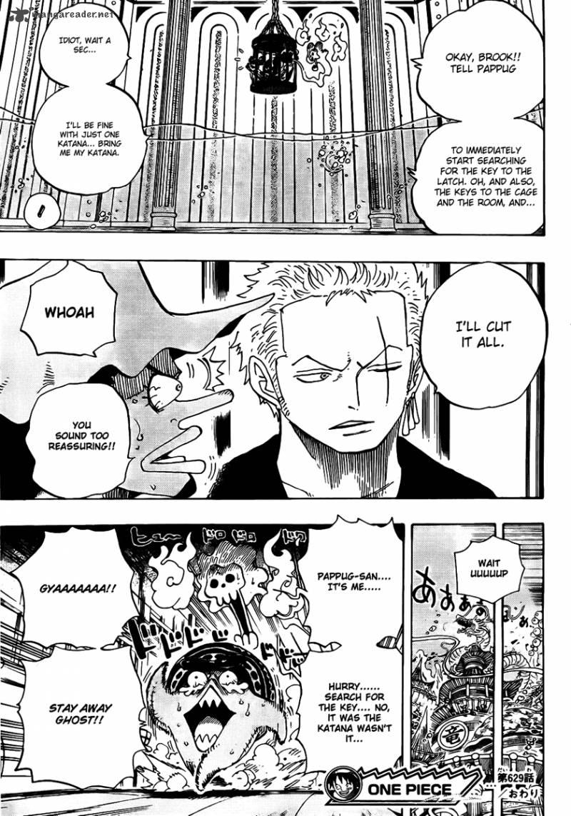 One Piece Chapter 629 — page 18