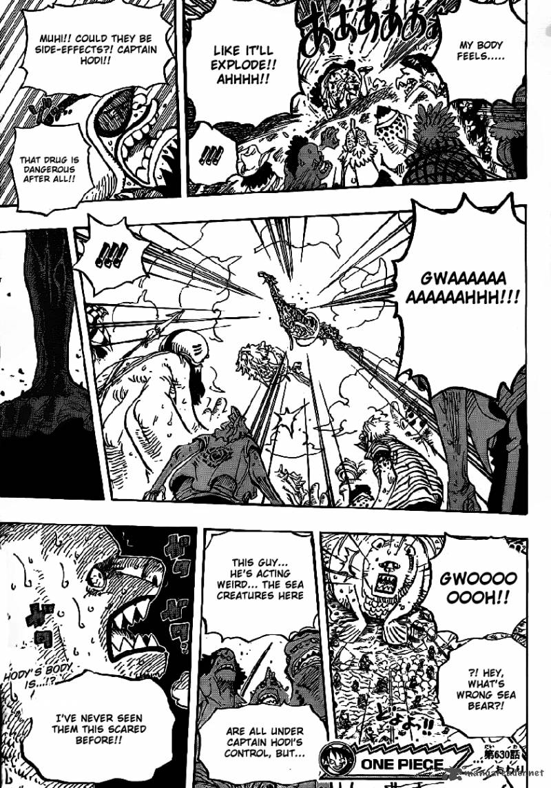 One Piece Chapter 630 — page 18