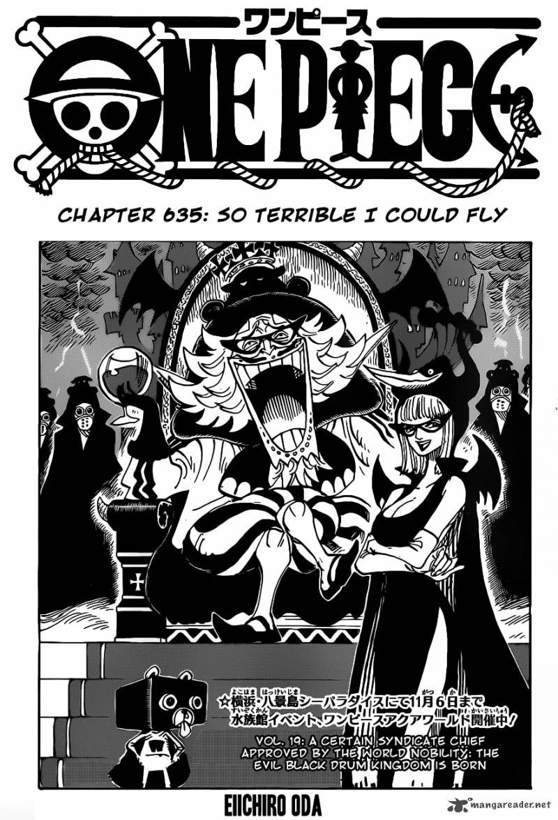 One Piece Chapter 635 — page 1