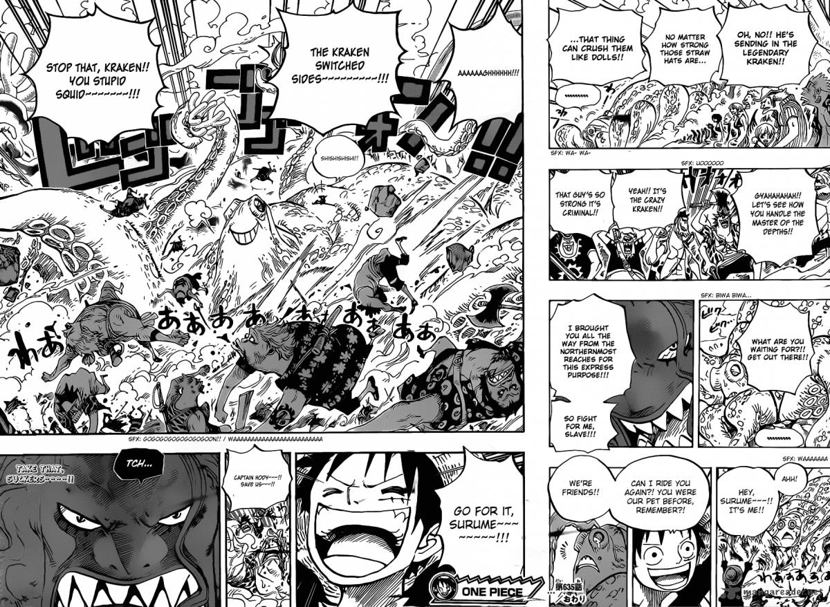 One Piece Chapter 635 — page 17