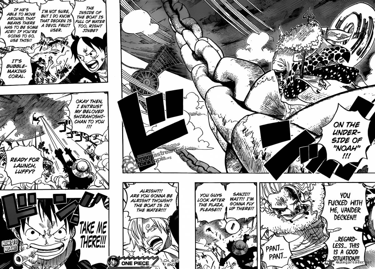 One Piece Chapter 637 — page 17