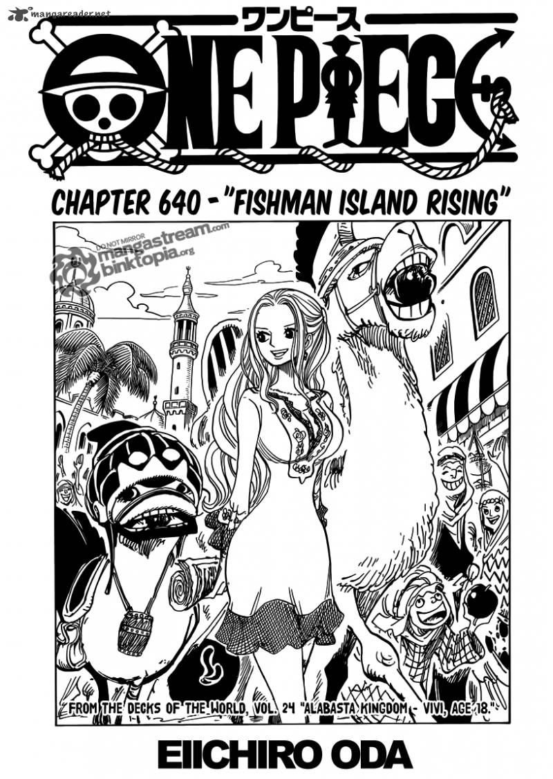 One Piece Chapter 640 — page 1